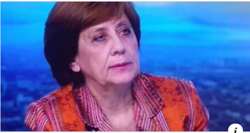 Бившият премиер на България Ренета Инджова смята че смяната на