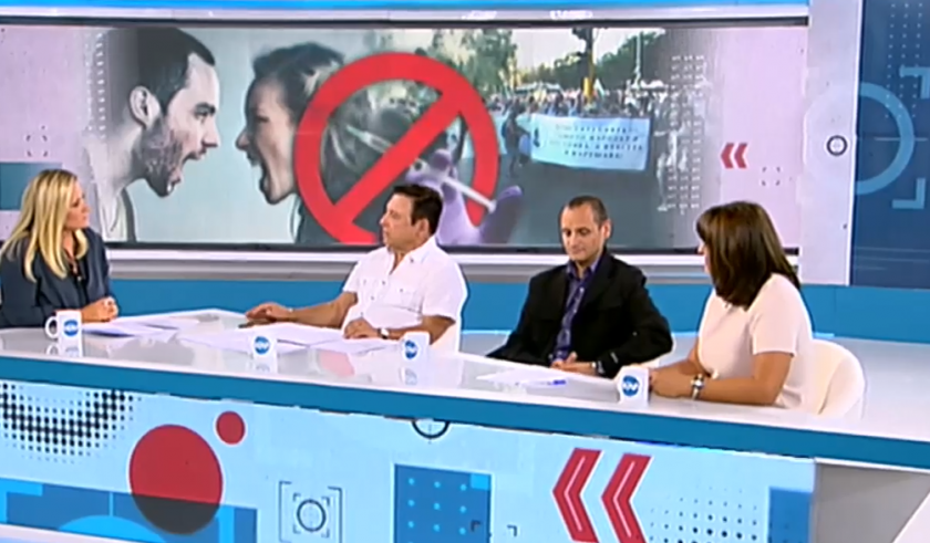 Тотална излагация беляза първото излизане в ефир на известната журналистка