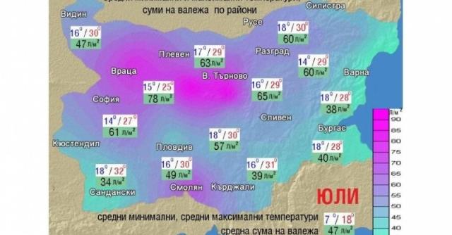 През първата седмица се очакват температури до 40 градуса след