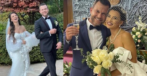 Катрин Русева смени две сватбени рокли за венчавката си с
