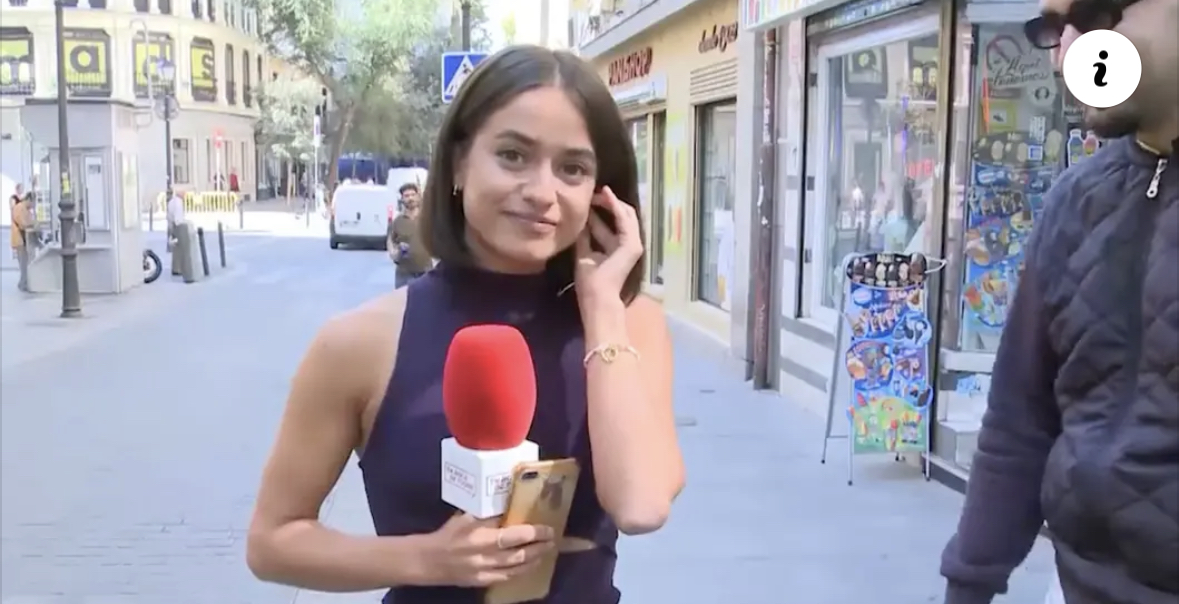 Испанската репортерка Иса Баладо се наложи да изживее не особено