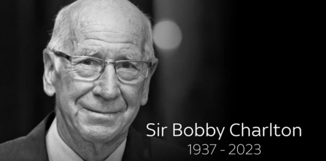 Легендарният бивш футболист Боби Чарлтън почина на 86-годишна възраст, съобщават