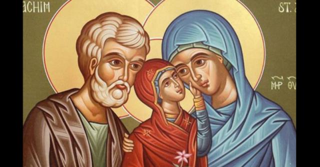 На 9 декември Православната църква почита Света Анна   майката на