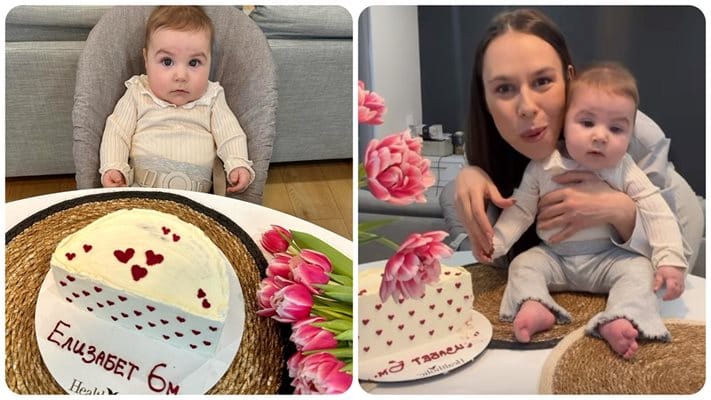 Половин рожден ден на дъщеричката си Елизабет празнува Маги Джанаварова