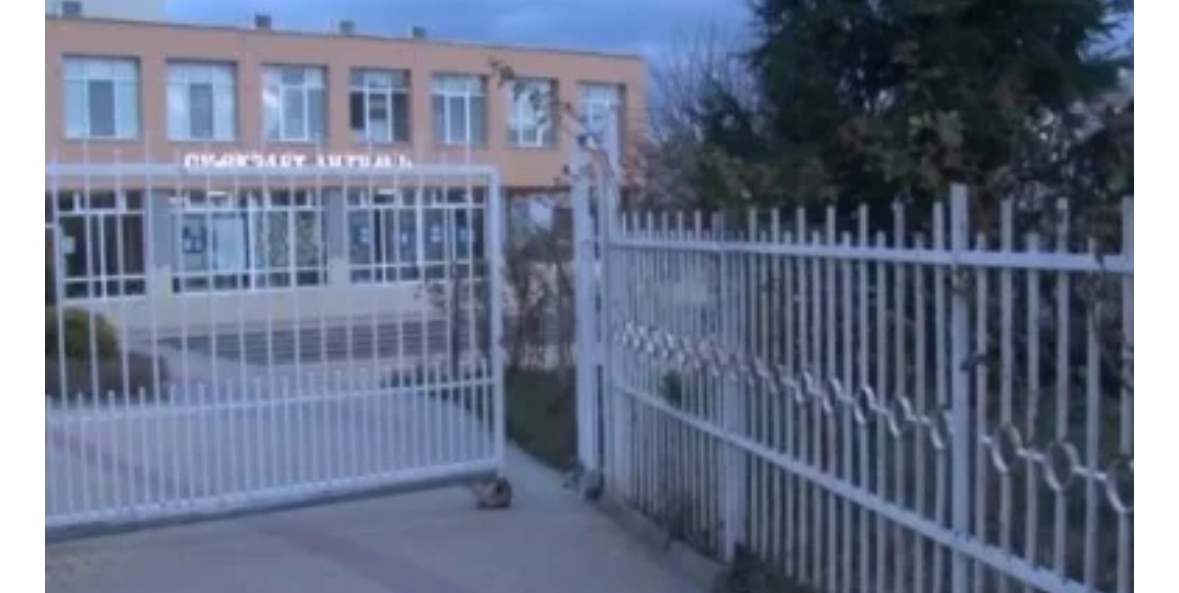 Децата и учителите в СУ Екзарх Антим I и цял