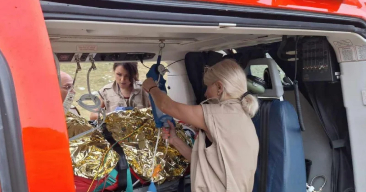 7 годишно дете в тежко състояние бе транспортирано с медицинския хеликоптер