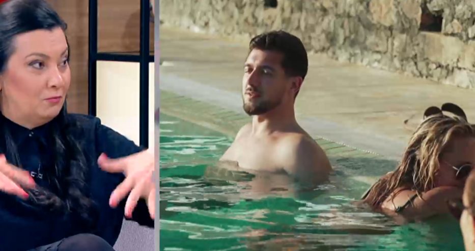 Водеща обсъди в детайли поведението на третия ерген който започна