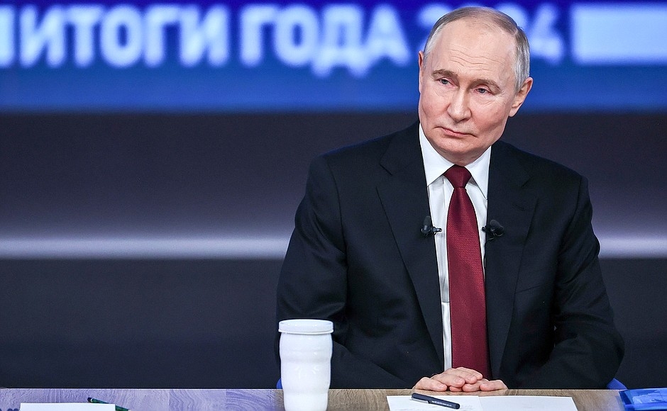 Руският президент Владимир Путин за първи път призна че руската