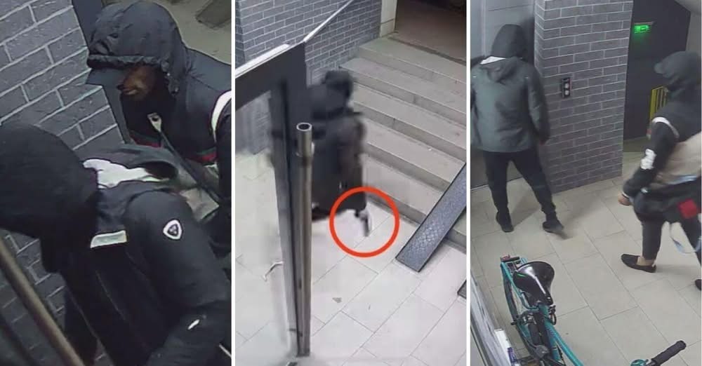 Мъже с качулки влязоха в блок във Варна в късните