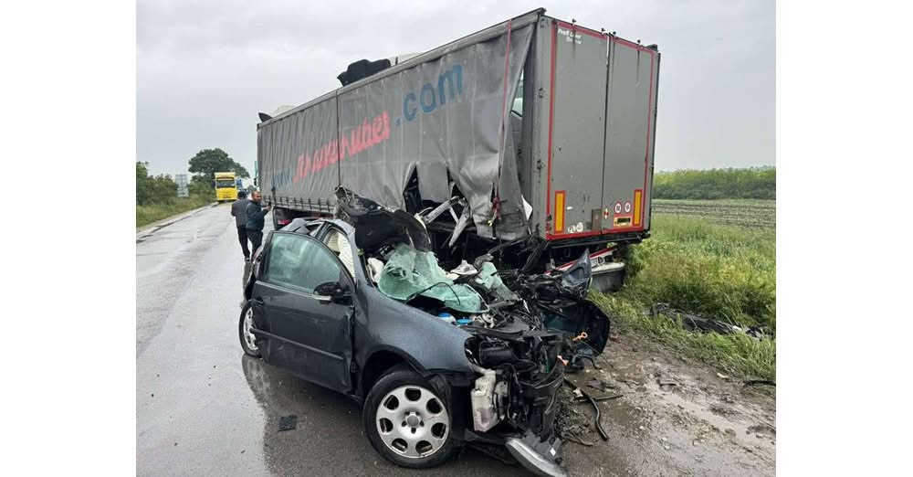 Още една тежка катастрофа с тир е станала в района