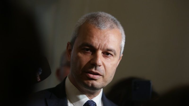 Лидерът на Възраждане Костадин Костадинов ще строи вила върху скалите