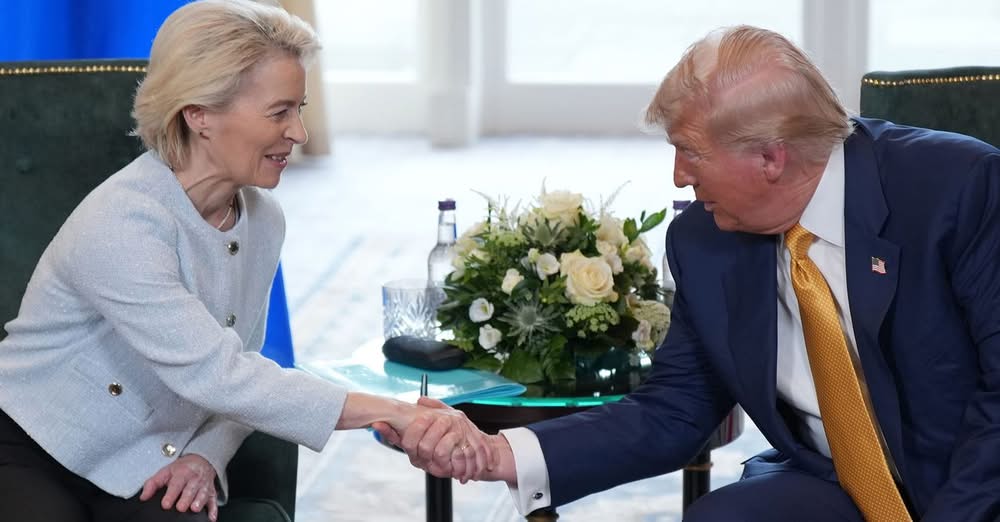 САЩ и Европейският съюз постигнаха споразумение относно търговските мита Американският