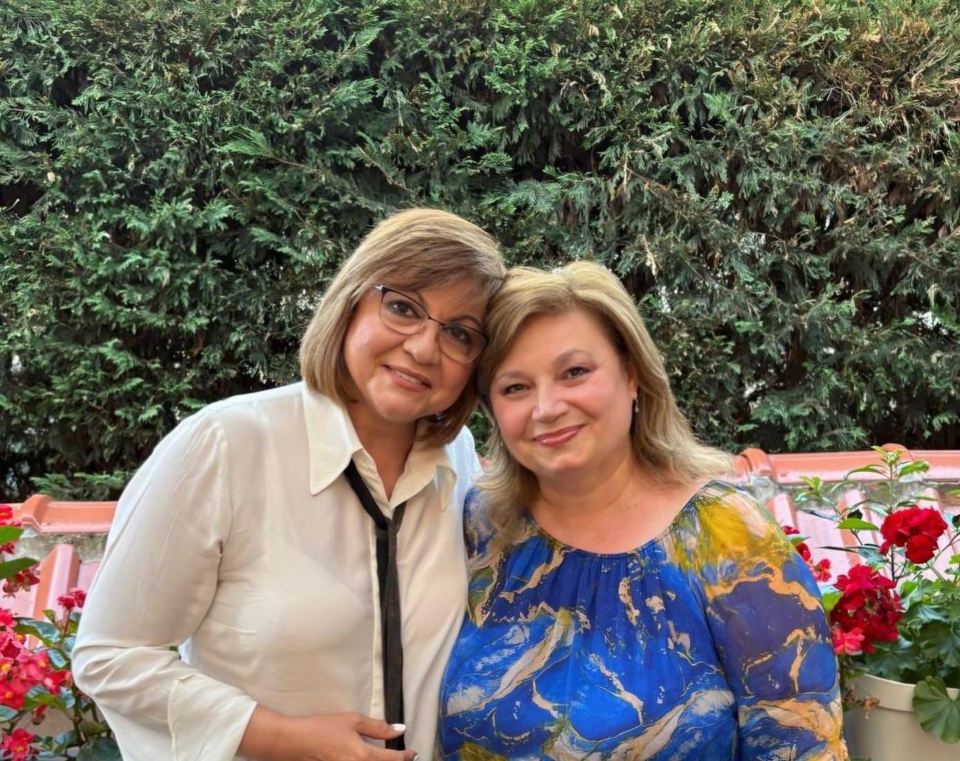 Бившата лидерка на БСП Корнелия Нинова за пръв път показа