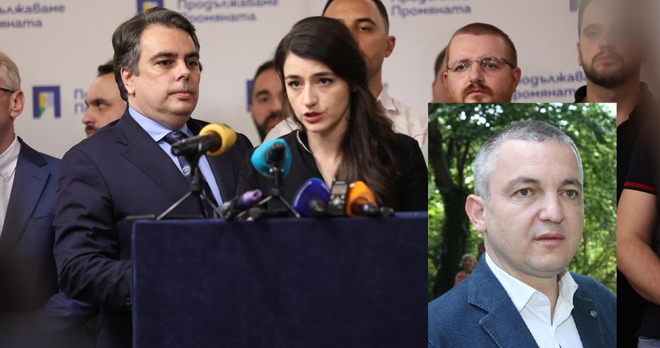 Народните представители от Продължаваме Промяната ПП Лена Бориславова и Богдан