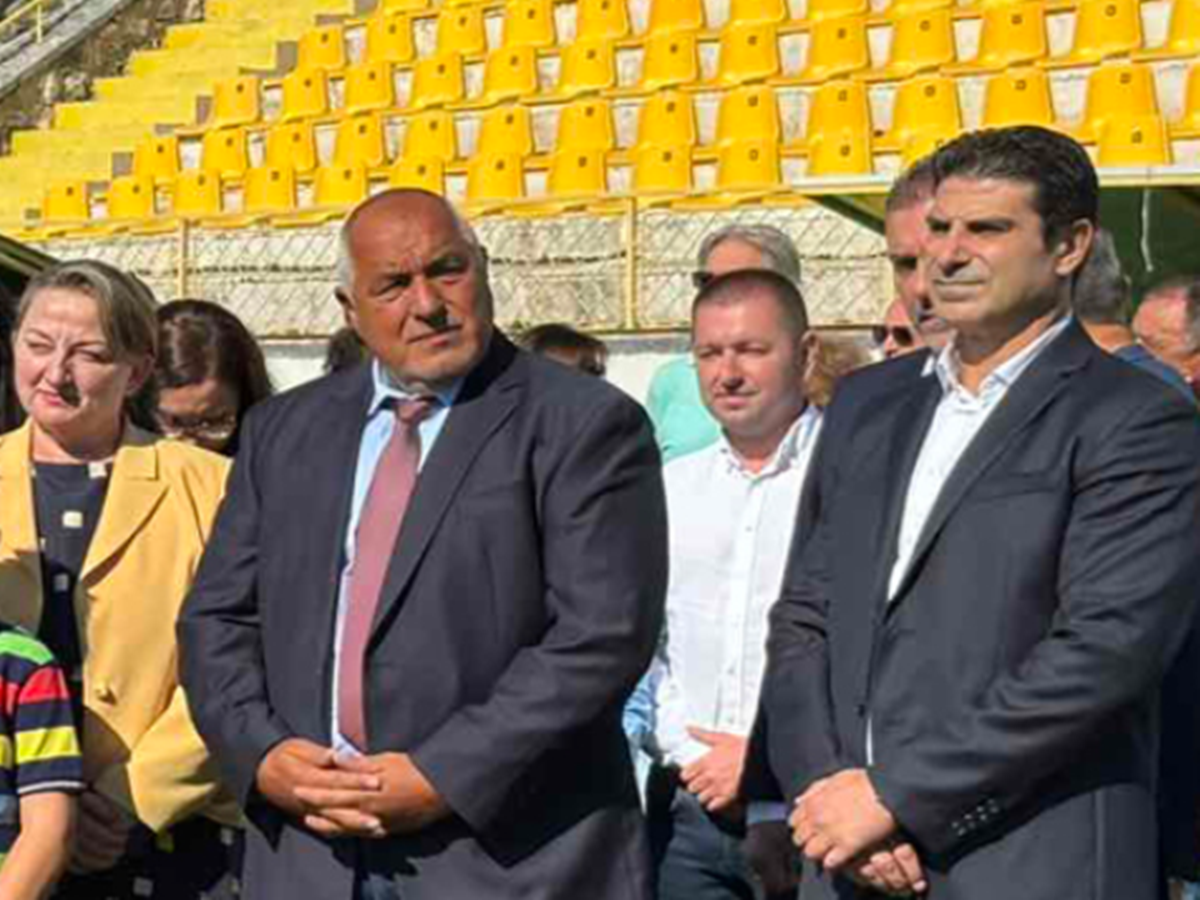 Лидерът на ГЕРБ Бойко Борисов коментира приоритетите на правителството Желязков