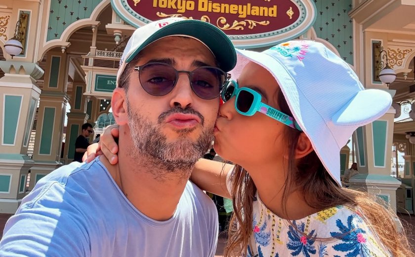 Сашо Кадиев заведе дъщеря си в Дисниленд в Япония Актьорът