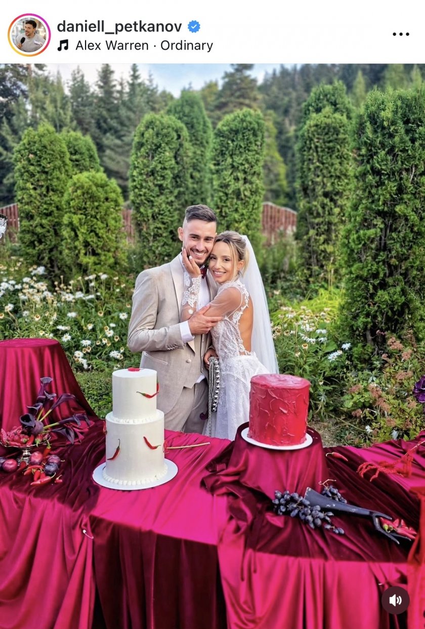 Инфлуенсърката Антоанет Пепе и Иво Карамански младши вдигнаха сватба за чудо