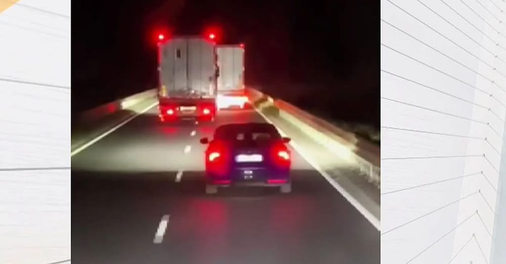 Три камиона с турска регистрация са профучали със скорост от