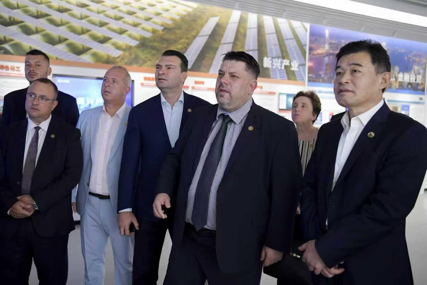 Официална делегация на БСП – Обединена левица водена от вицепремиера