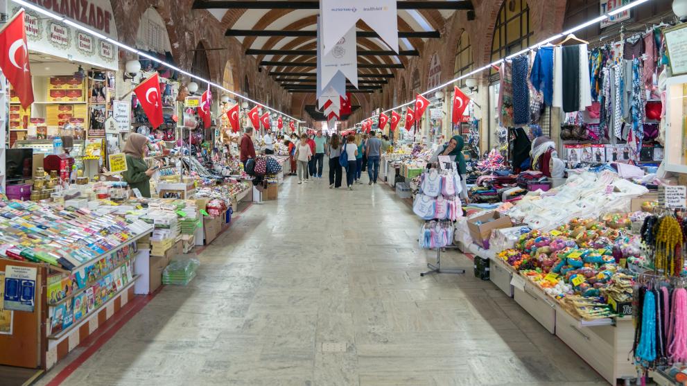 Един от най посещаваните пазари в Одрин известен като петъчният