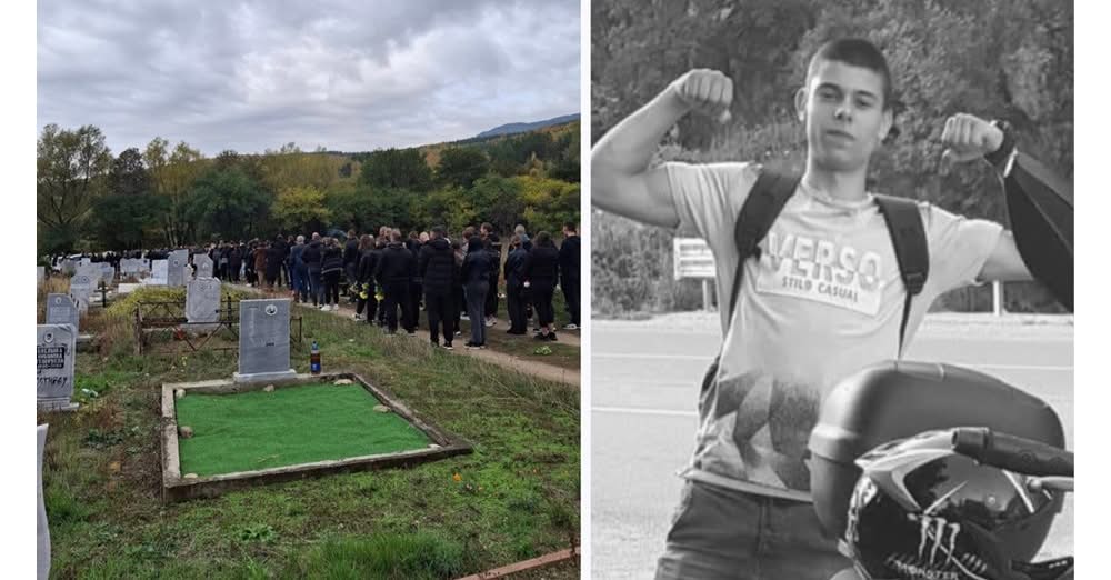 Десетки близки приятели и съселяни се стекоха днес в село