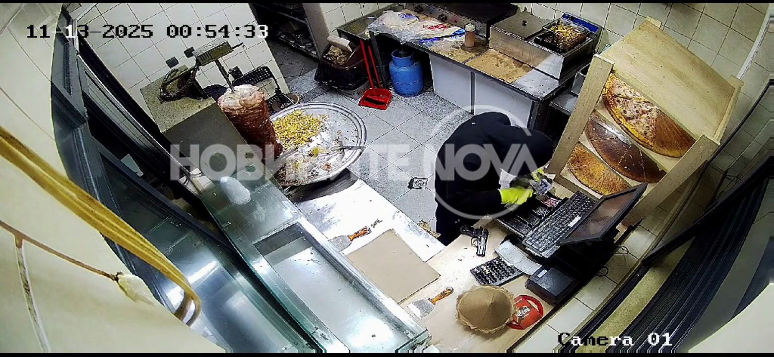 Зрелищният обир на заведение за бързо хранене в Монтана е