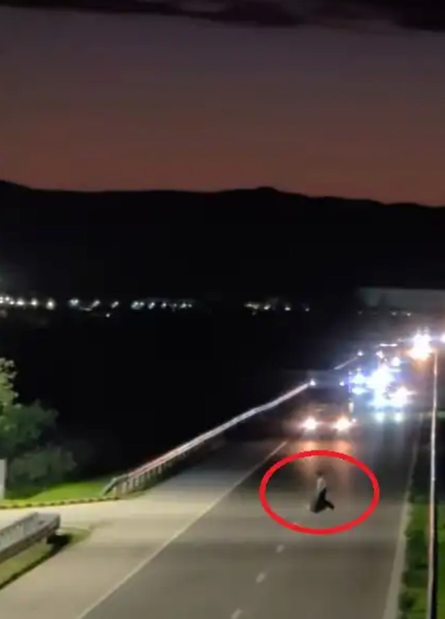 Опасна ситуация на АМ Тракия беше заснета от потребител на