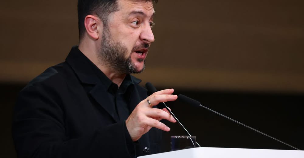 Президентът на Украйна Володимир Зеленски каза в реч пред нидерландския