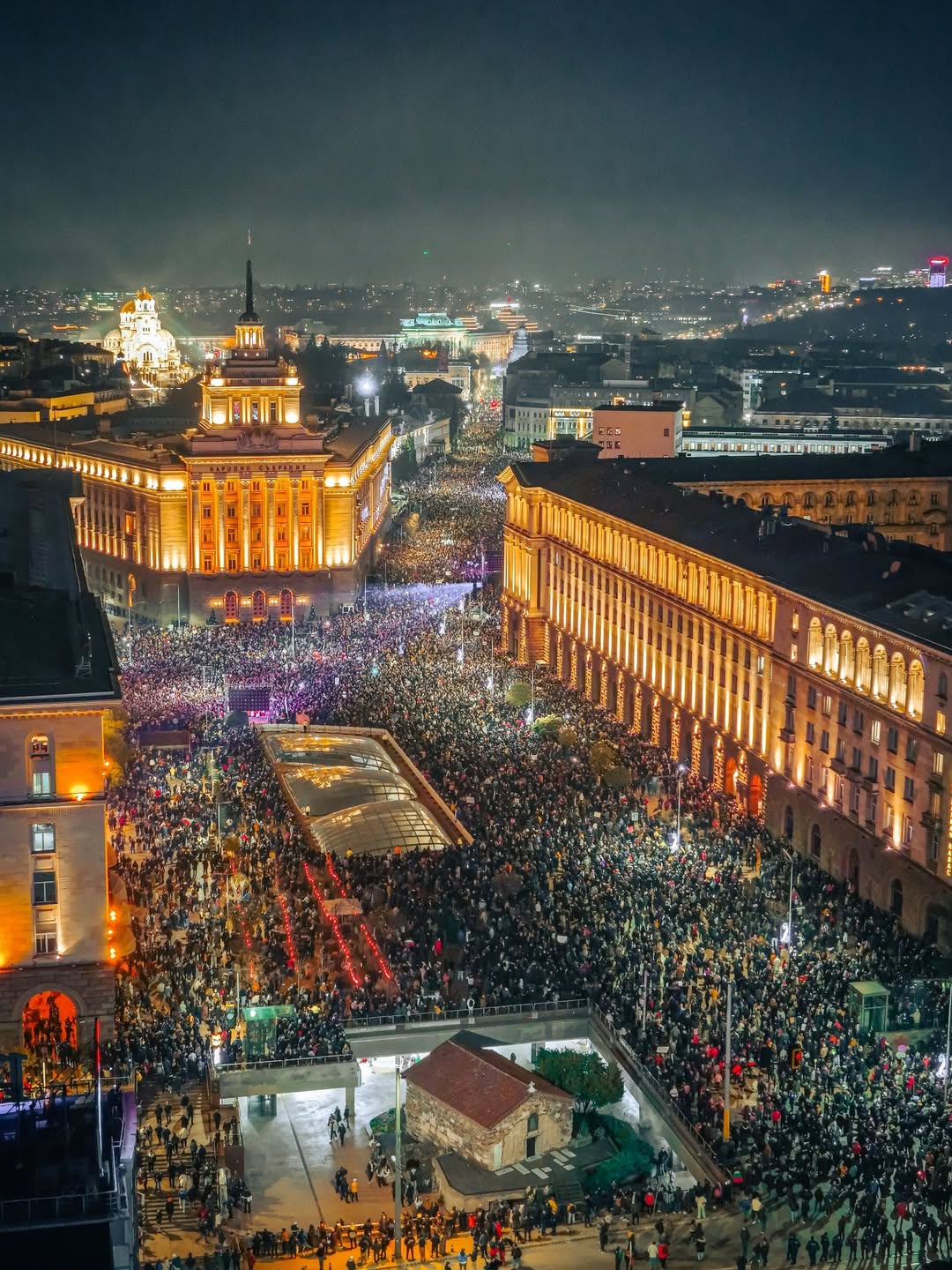 Над 25 са задържаните в столицата на протеста до този