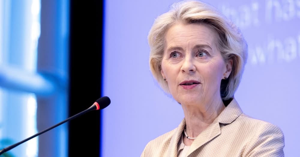 Председателят на Европейската комисия Урсула фон дер Лайен заяви на