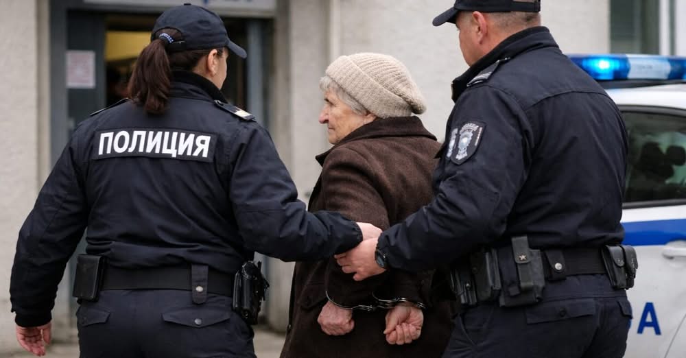 Възрастна перничанка е задържана за закана за убийство Инцидентът е