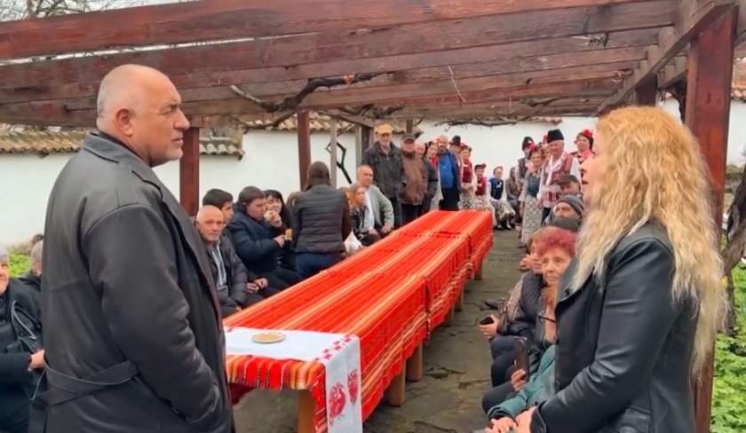 Лидерът на ГЕРБ Бойко Борисов е на посещение в град