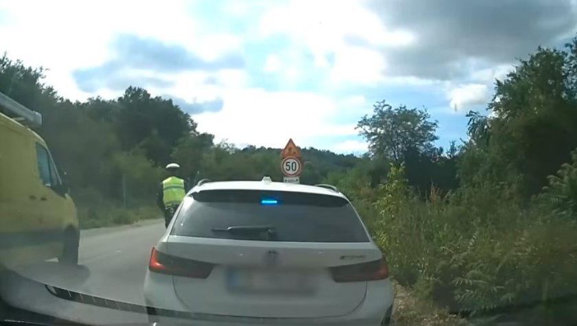 МВР се похвали официално с видео как хваща нарушители на